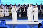 HH Sheikh Theyab bin Mohamed bin Zayed Al Nahyan honours RAKEZ with the Emirates Labour Market Award for excellence in Small to Medium Labour Accommodation
