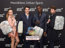 Contemporary leather pieces designed for the urban traveller unveiled at the Montblanc Urban Spirit Gallery in Paris