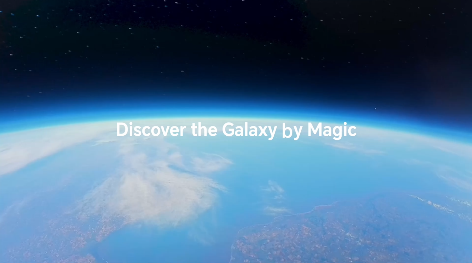 A planet in space with text overlay

Description automatically generated